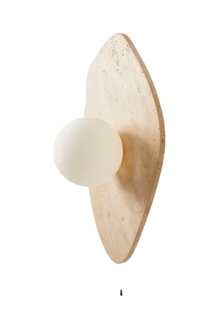 Travertijn Wandlamp - Beige - 10 W