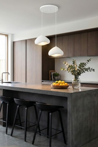 Suspension - Blanc - 2 x 40 W