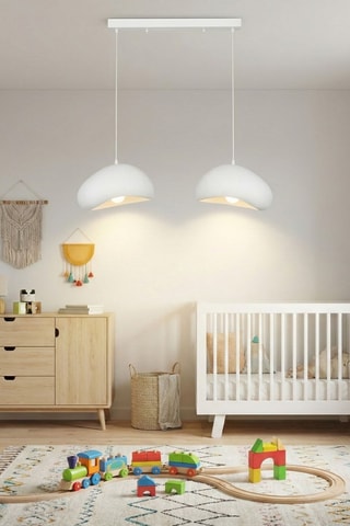 Suspension - Blanc - 2 x 40 W
