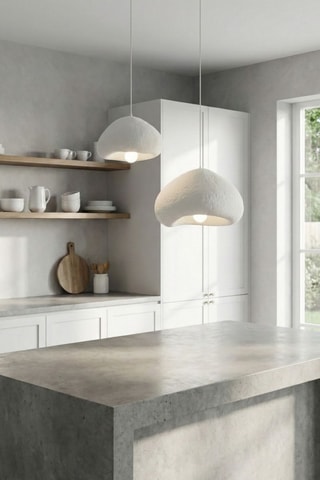 Hanglamp - Wit - 2 x 40 W