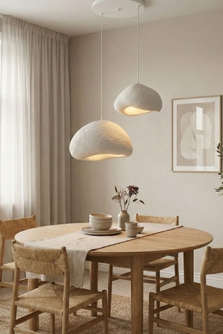 Hanglamp - Wit - 2 x 40 W
