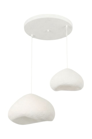 Hanglamp - Wit - 2 x 40 W