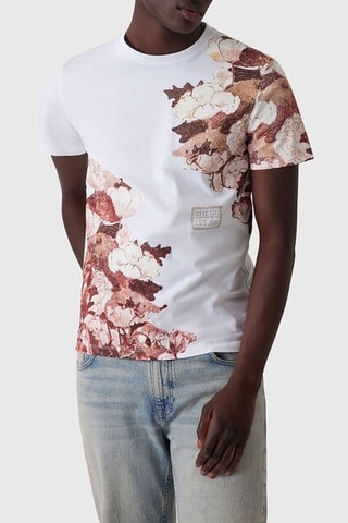 T-shirt Flower - Blanc