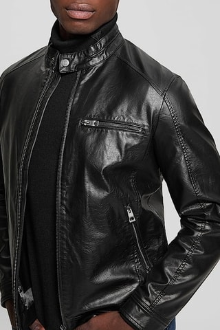 Veste Biker - Noir