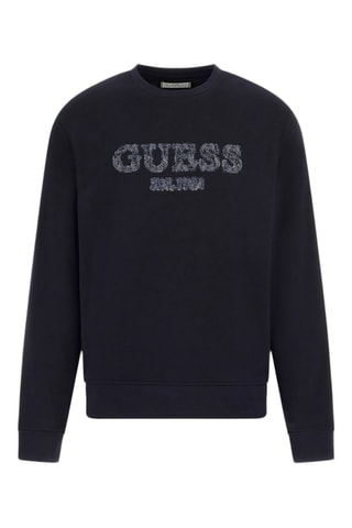 Sweat Basic - Bleu marine et écru