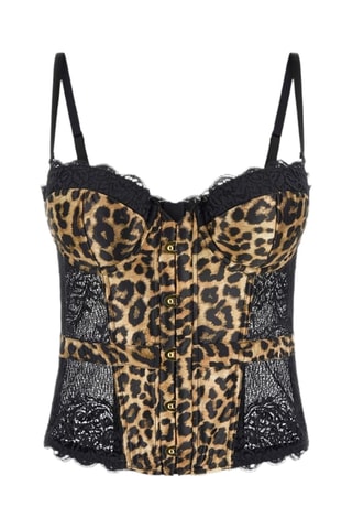 Corset ampliforme Nina - Noir et beige