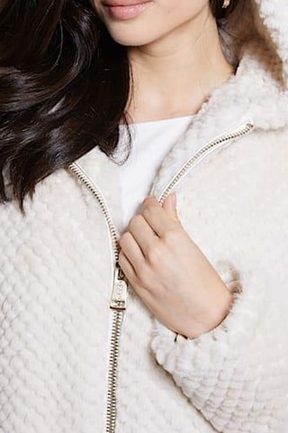 Veste à capuche Theoline - Ecru