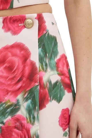 Jupe portefeuille Raissa - Rose