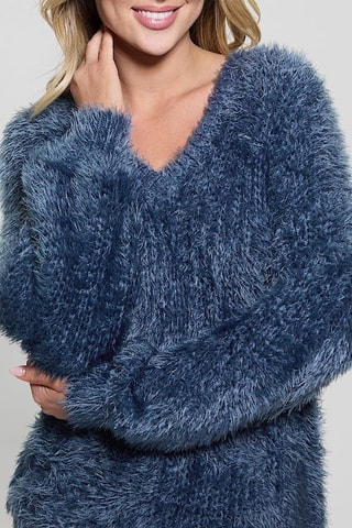 Pull Natsumi - Bleu cobalt