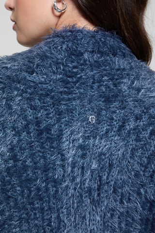 Gilet long Nori - Bleu cobalt