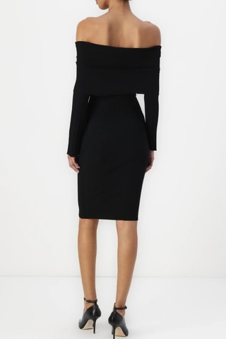 Robe fourreau Giada - Noir