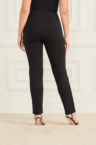 Pantalon taille haute Shimmy - Noir