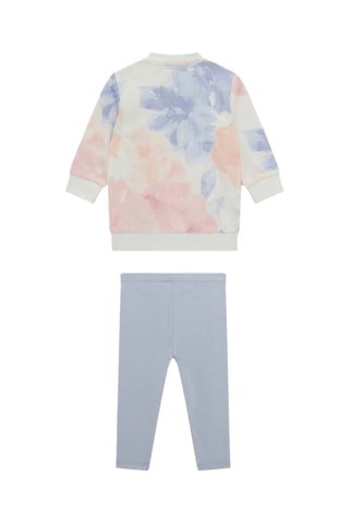 Sweat tie and dye et legging - Bleu clair