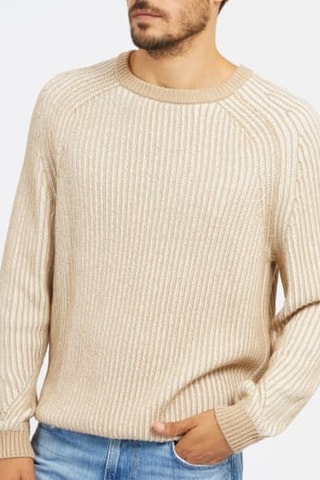 Pull Plaited Boucle Allan - Beige