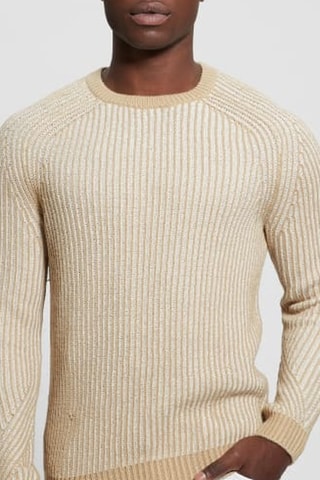 Pull Plaited Boucle Allan - Beige