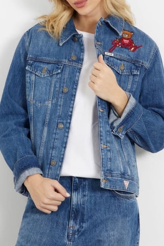 Veste en jean Dillon - Bleu marine