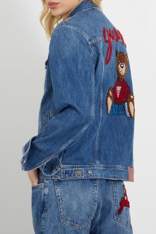 Veste en jean Dillon - Bleu marine