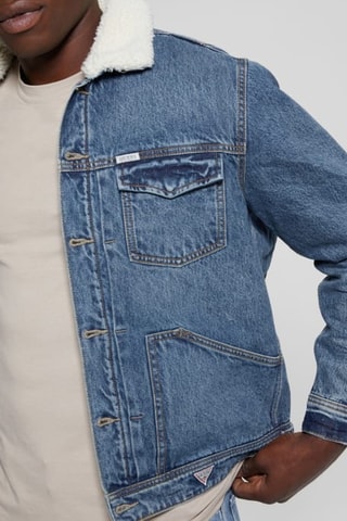 Veste en jean Dean - Bleu marine