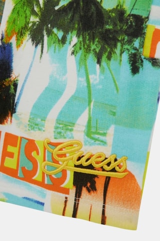 Short de bain - Vert clair et anthracite