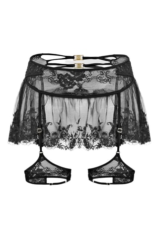 Porte-jarretelles Rebecca - Noir