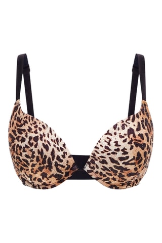 Soutien-gorge push-up Tina - Marron