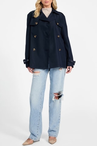 Trench Megan - Bleu marine