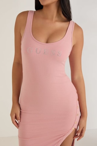 Robe fourreau Umaya - Rose poudré