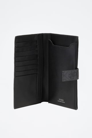 Portefeuille en cuir Mito - Noir