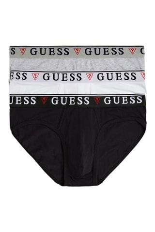 3 slips Brian - Noir et gris chiné