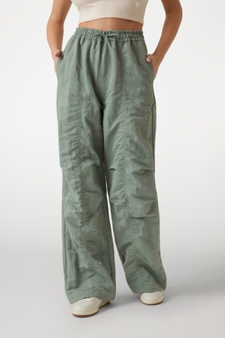 Pantalon wide legs Sylvie - Vert d’eau