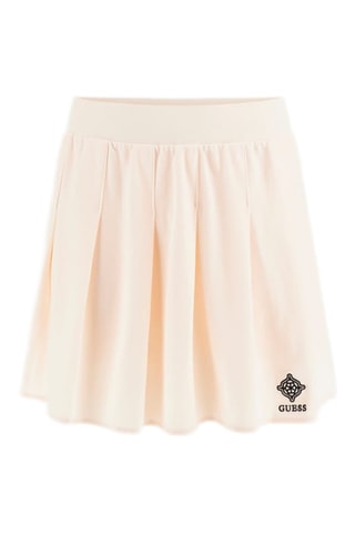 Jupe plissée Suzanne - Rose poudré