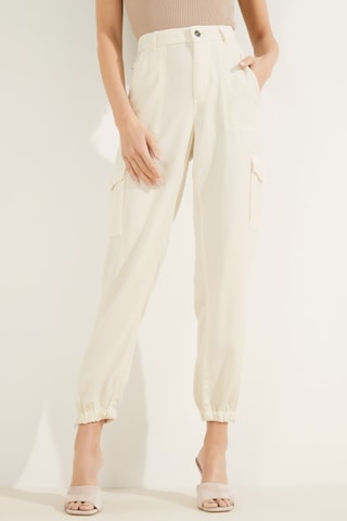 Pantalon cargo Bowie - Ecru