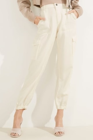 Pantalon cargo Bowie - Ecru