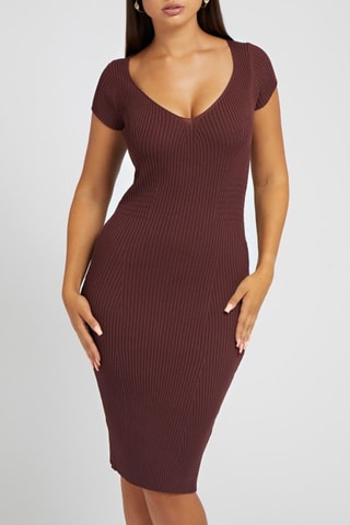 Robe pull Lynx - Marron