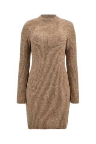 Robe pull Toki - Taupe chiné