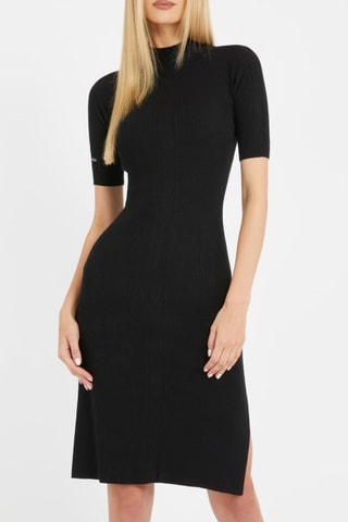 Robe pull Arielle - Noir