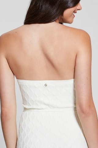 Robe fourreau Lucia - Blanc