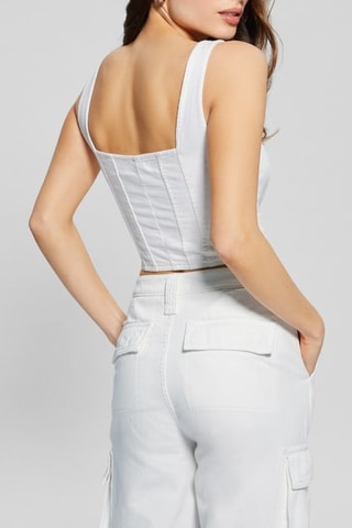 Crop top Neil - Blanc