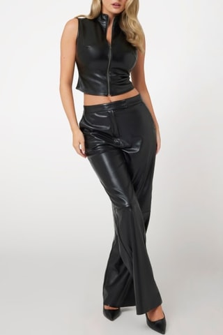 Crop top Vixen - Noir