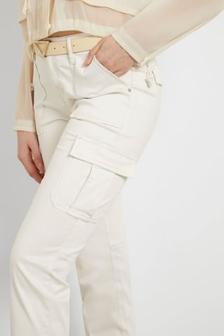 Pantalon cargo - Beige clair