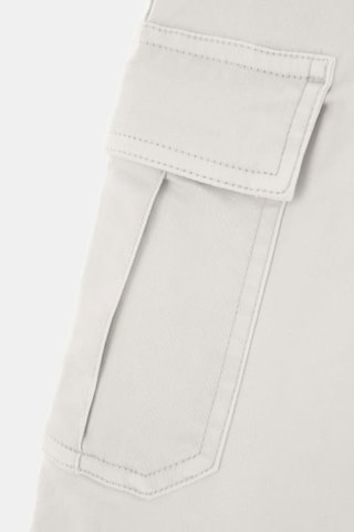Pantalon cargo - Beige clair