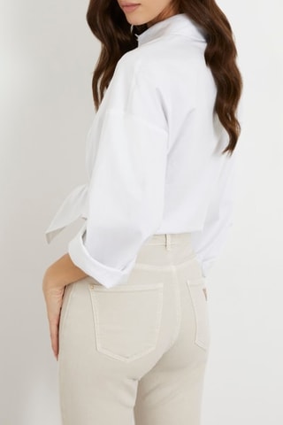Chemisier noué Dea - Blanc