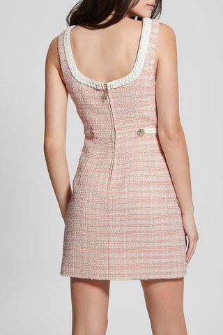 Robe droite en tweed Tosca - Rose