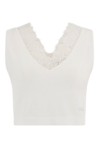 Crop top Raquel - Blanc