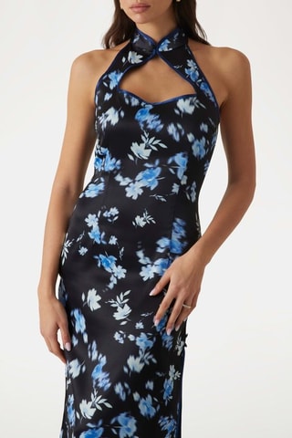 Robe droite Tokyo - Bleu marine