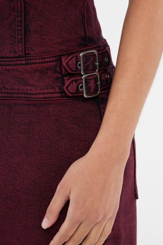 Robe droite Go - Bordeaux