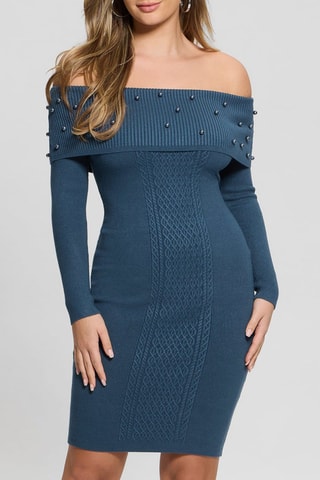 Robe pull - Bleu cobalt