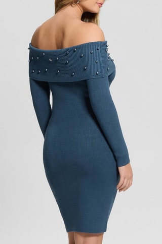 Robe pull - Bleu cobalt