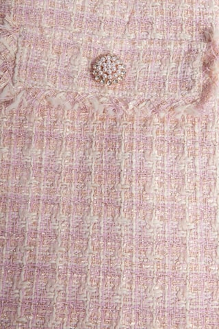 Robe droite en tweed Daphnée - Rose