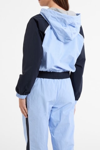 Veste à capuche - Bleu clair